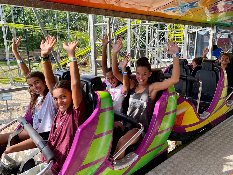 Rollercoaster at Fun World, Ventura Park Cancun