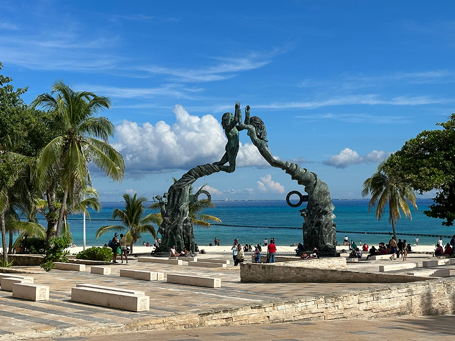 Playa del Carmen, Riviera Maya in the fall