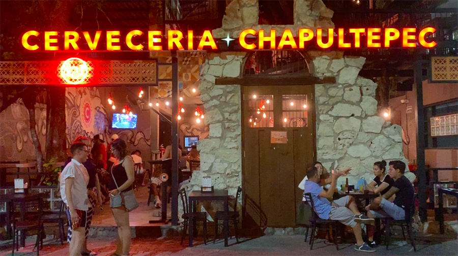 Cerveceria Chapultapec, Playa del Carmen