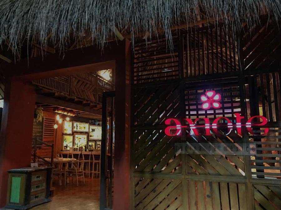 Axiote Restaurant, Playa del Carmen