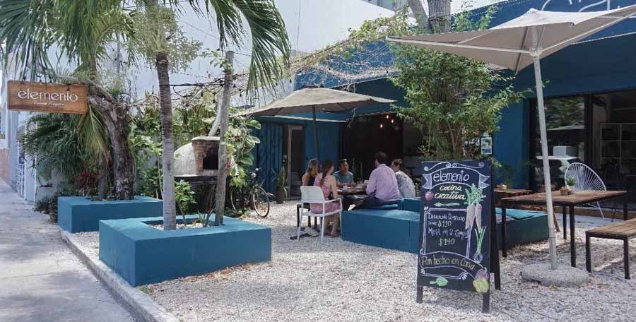 Elemento Restaurant, Playa del Carmen