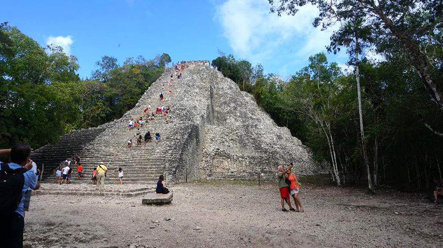 Coba Mayan Ruins near Playa del Carmen, Mexico