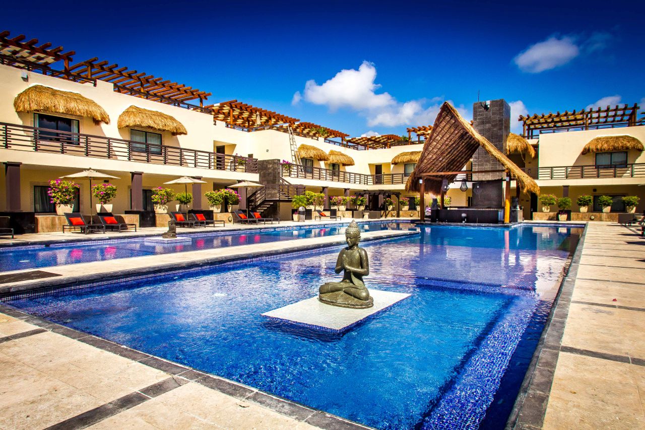 Pool at Aldea Thai in Playa del Carmen