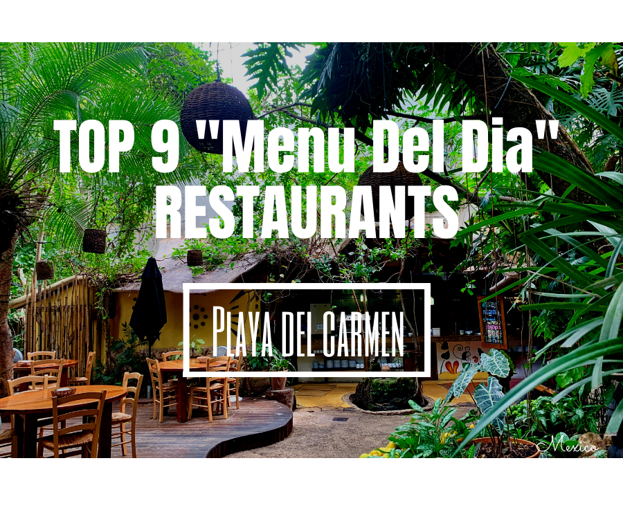 Top 9 Restaurants in Playa del Carmen with a Menu del Dia