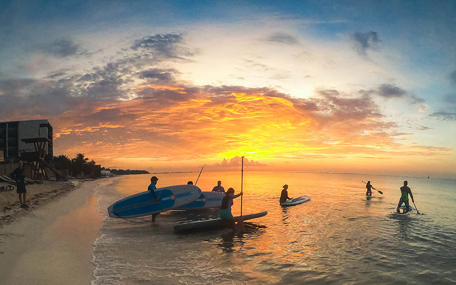 Sunrise Stand Up Paddle with Aloha Paddle Club, Playa del Carmen