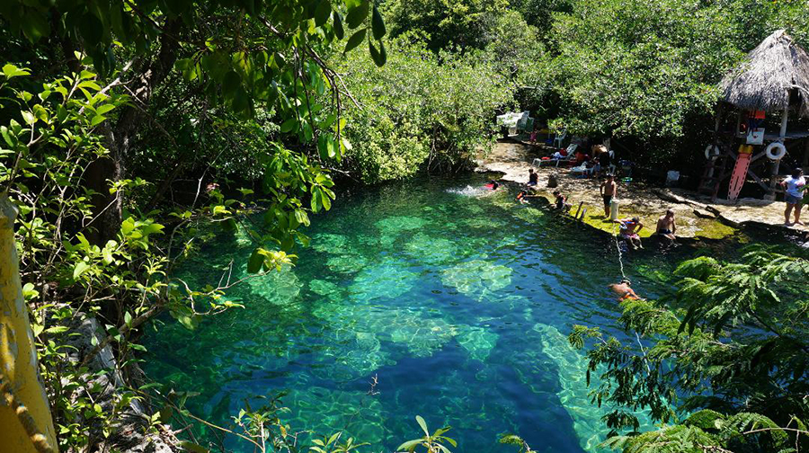 Cenote Cristalino, Playa del Carmen, Riviera Maya