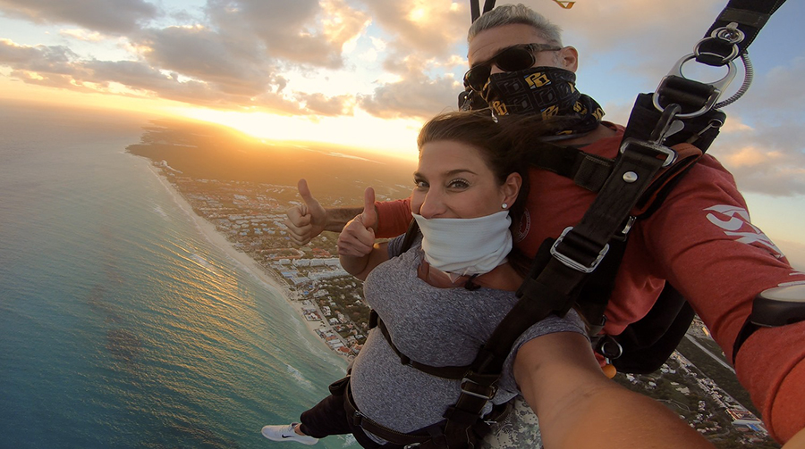 Skydive Playa, Playa del Carmen, Mexico