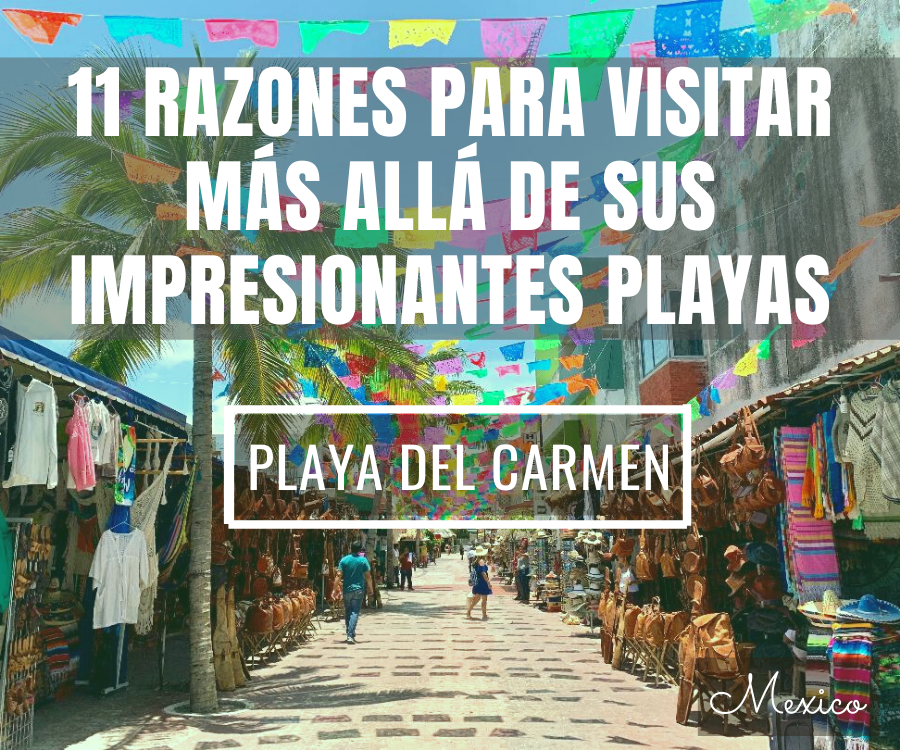 11 Razones Para Visitar a Playa del Carmen Mas Alla de sus Impresionantes Playas