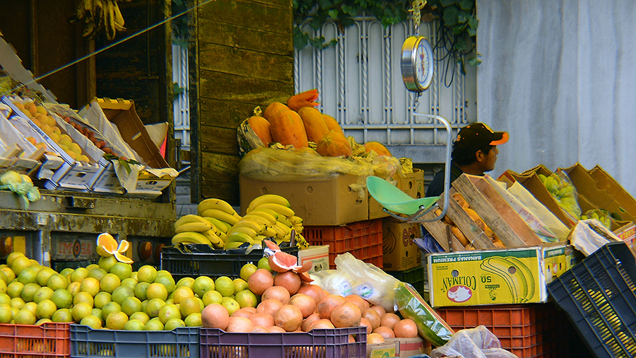 Fruit Market in Mexico