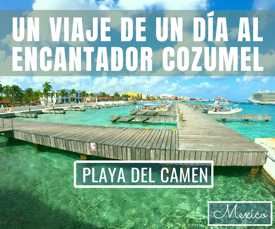  Un viaje de un día al encantador Cozumel