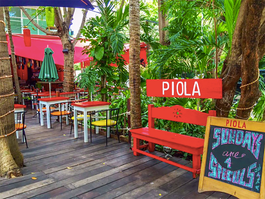 Piola Restaurant, Playa del Carmen 