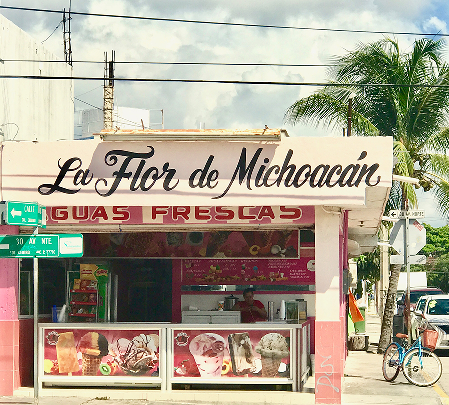 Flor de Michoacan Paletas, Playa del Carmen