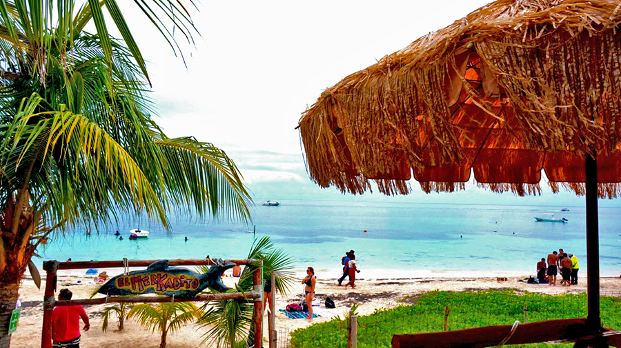 El Merkadito Seafood & Beach Club, Puerto Morelos, Riviera Maya