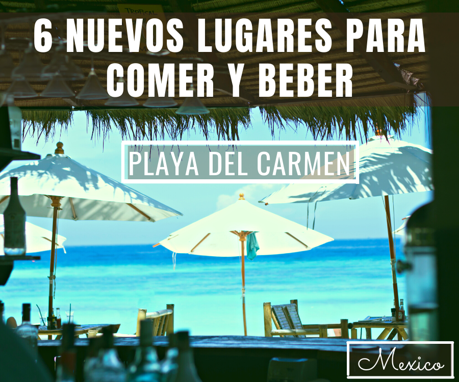 6 restaurantes nuevos en Playa del Carmen, Mexico