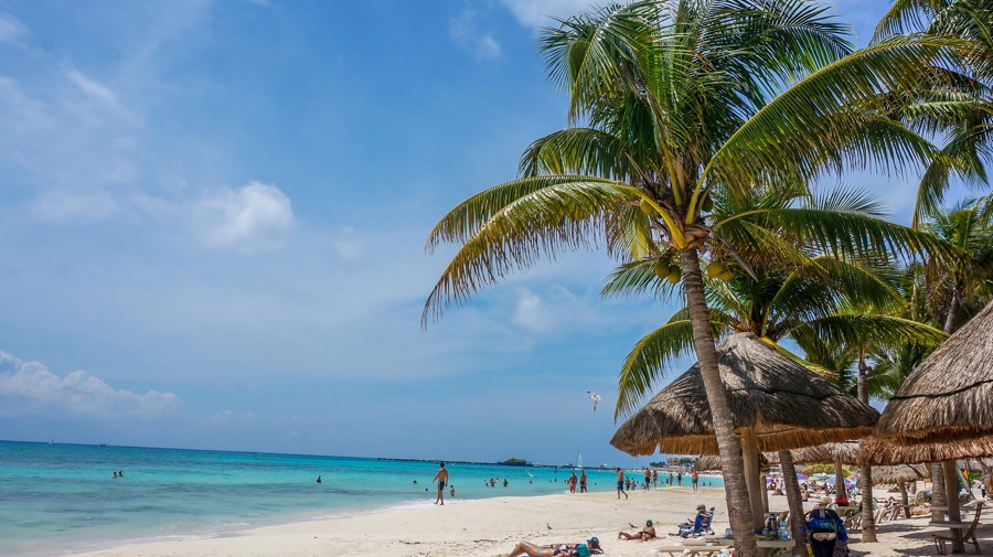 Shangri La Beach in Playa del Carmen 