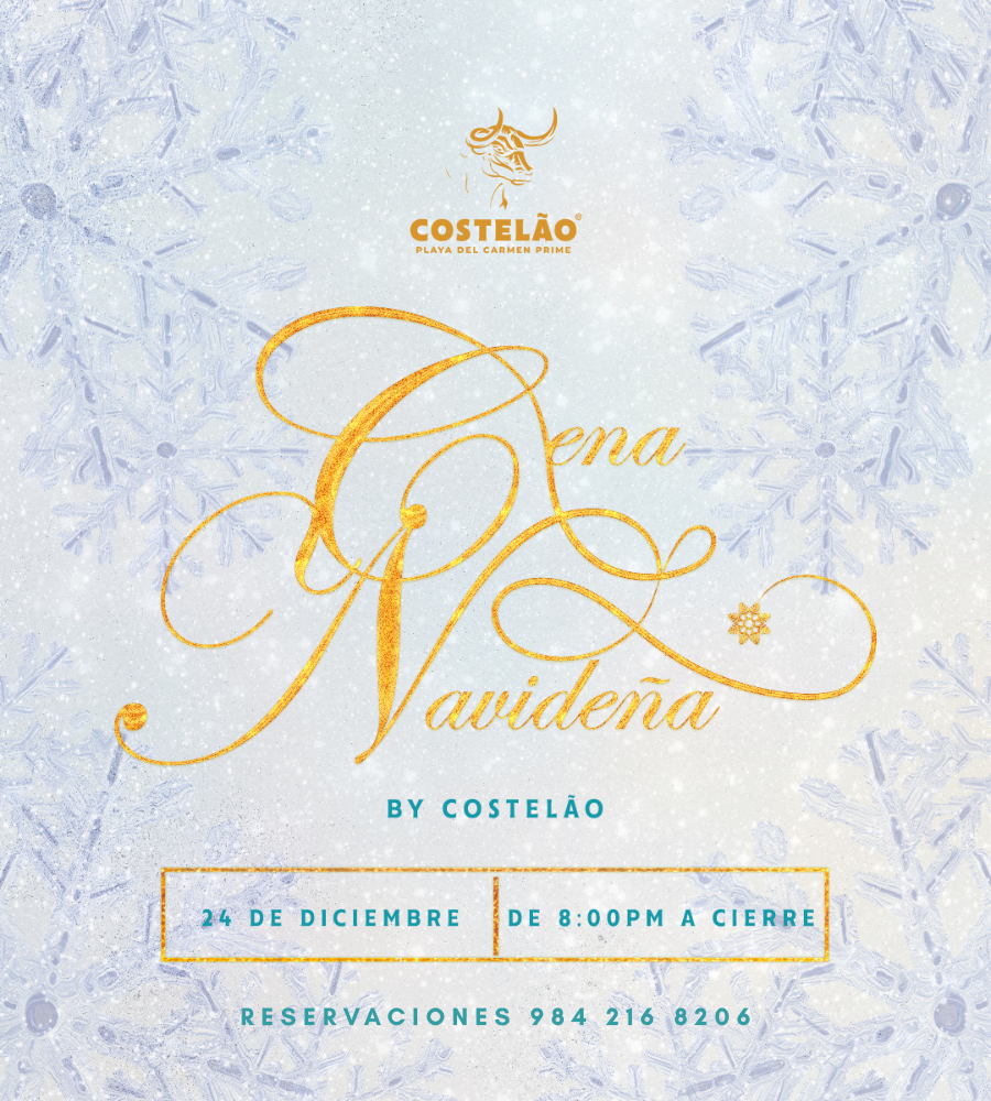 2025 Costelao Christmas Dinner Playa del Carmen