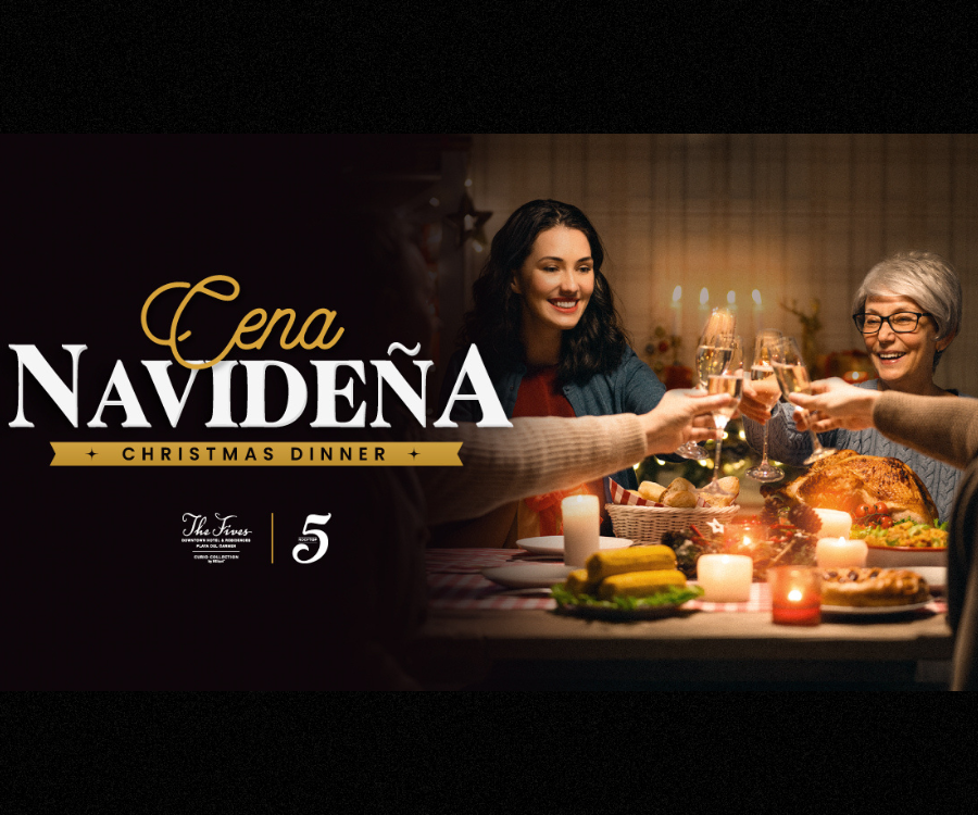 2025 Cena Navideña The Fives Rooftop, Playa del Carmen